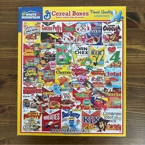 Complete Cereal Boxes Puzzle - White Mountain